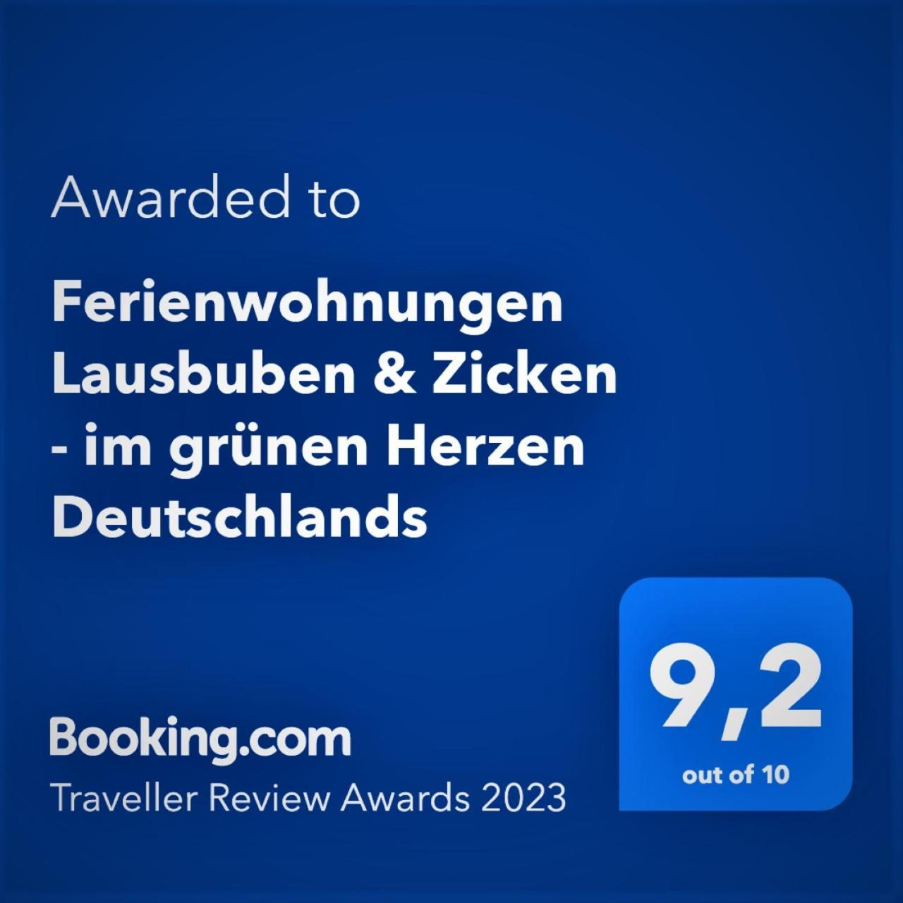 Ferienwohnungen Lausbuben & Zicken - Im Gruenen Herzen Deutschlands Herleshausen Luaran gambar